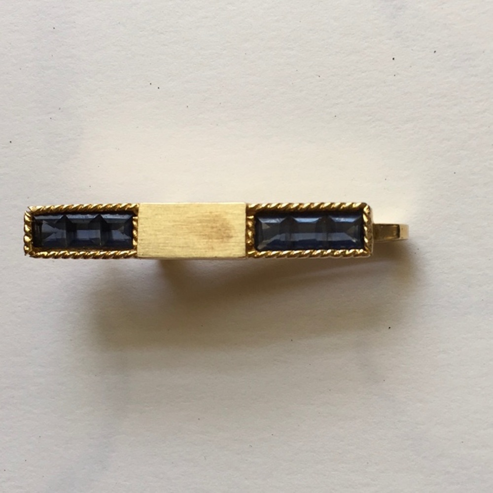 Lucien Piccard 14k Gold Tie Clip